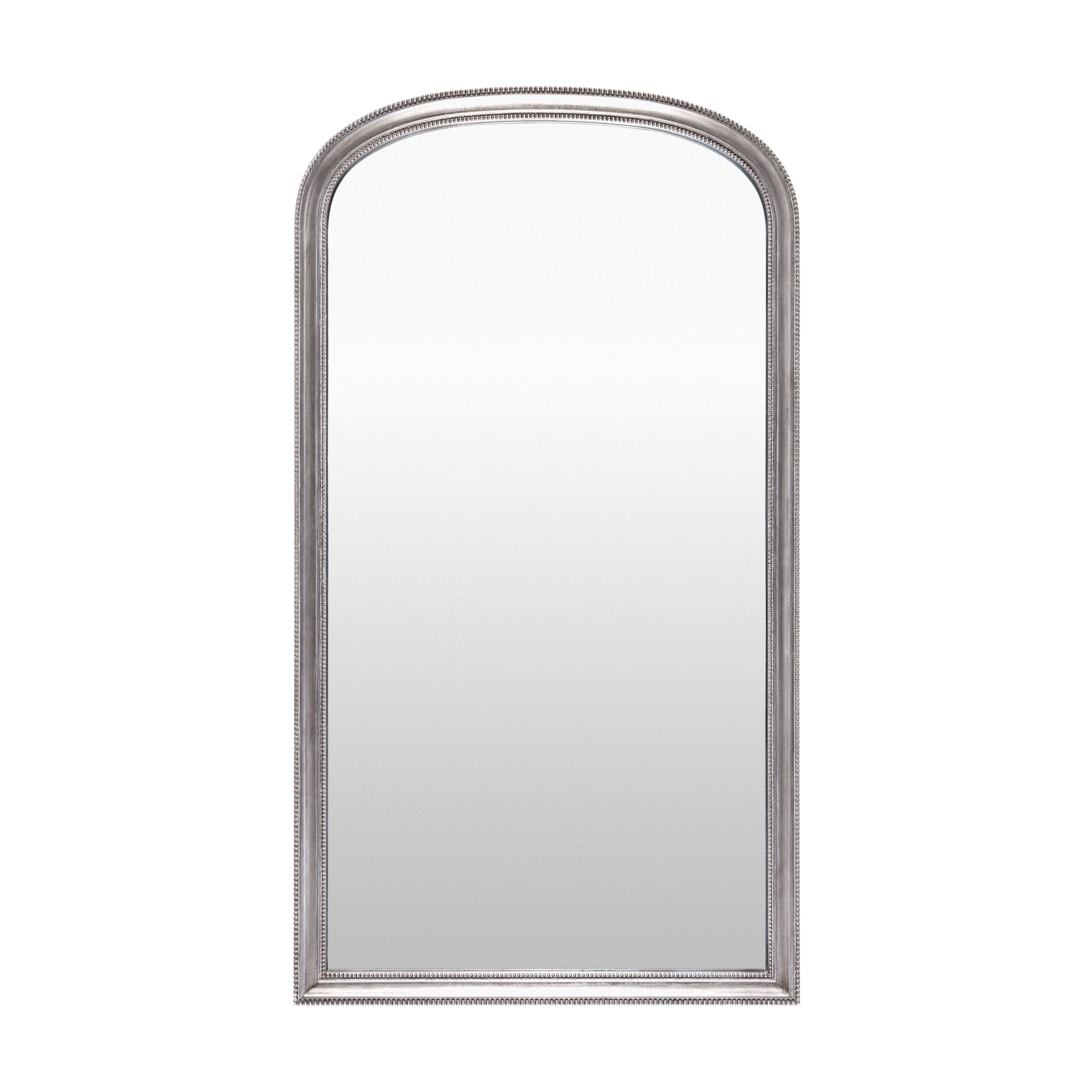 Natalyia Full Length Mirror MIRROR - Full Length Mirror Surya Metallic - Silver