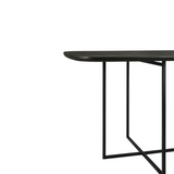 arc dining table - rug & weave