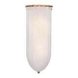 Rosehill Linear Wall Light Visual Comfort Hand-Rubbed Antique Brass