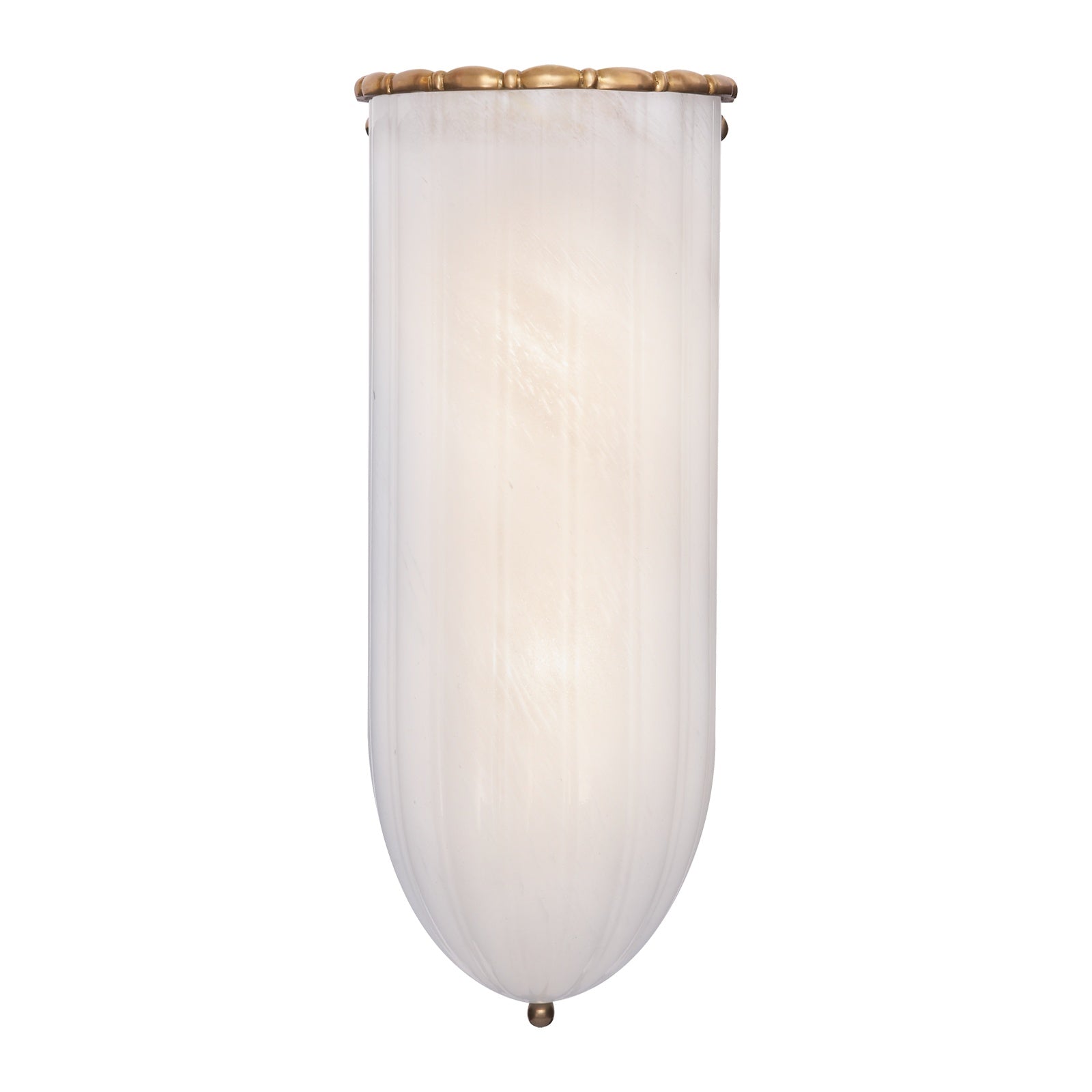 Rosehill Linear Wall Light Visual Comfort Hand-Rubbed Antique Brass