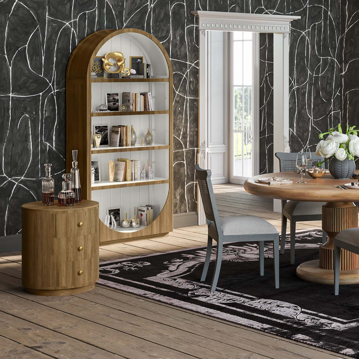 Baloo End Table FURNITURE - side table Bramble