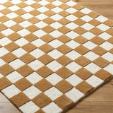 FLOOR MODEL - Brooks Checkered Camel Rug - 8' x 10'