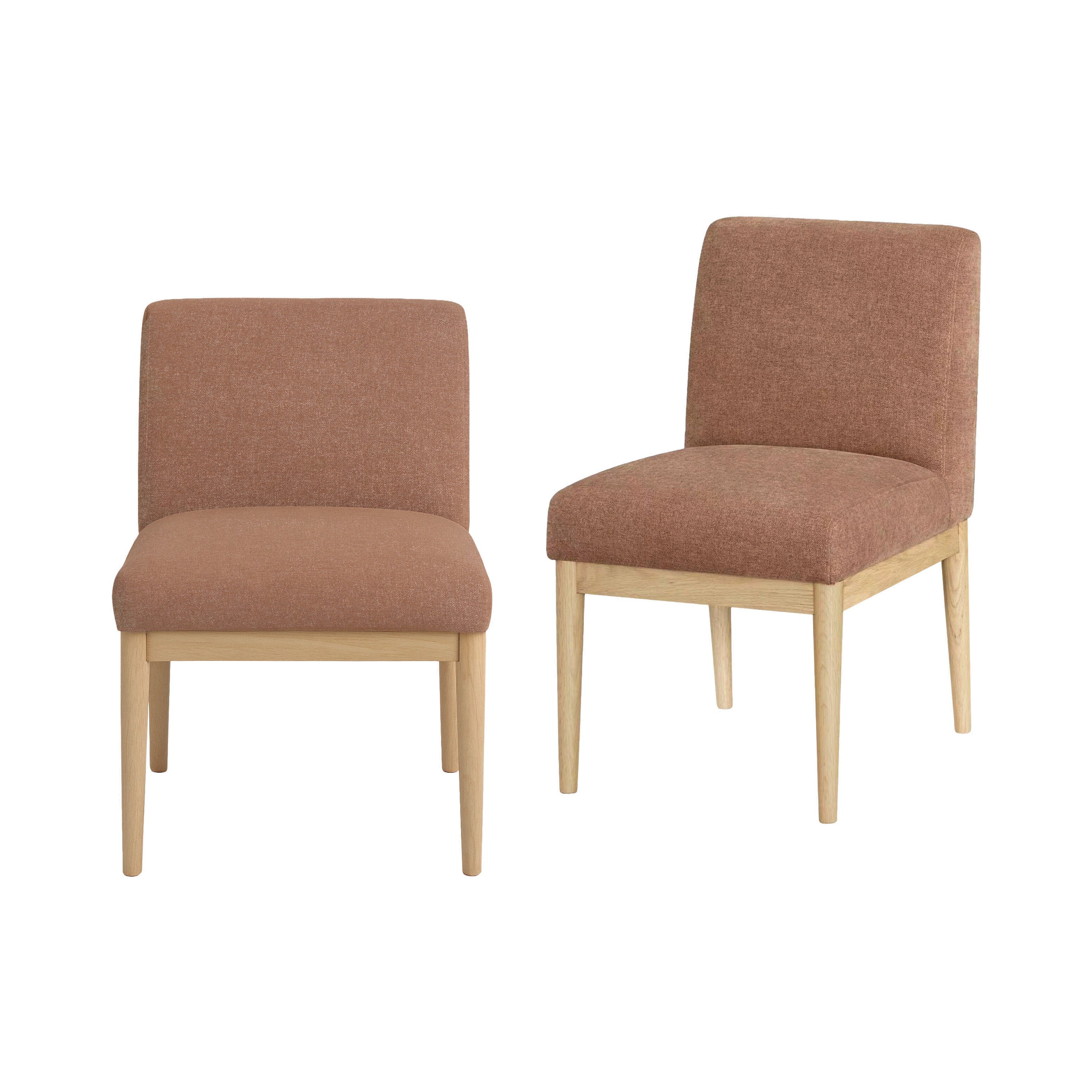 Morin Armless Dining Chair - set of 2 FURNITURE - dining chair Surya