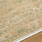 renaissance BORI-2306 Light Beige, Taupe, Tan, Olive Rug - Rug & Weave