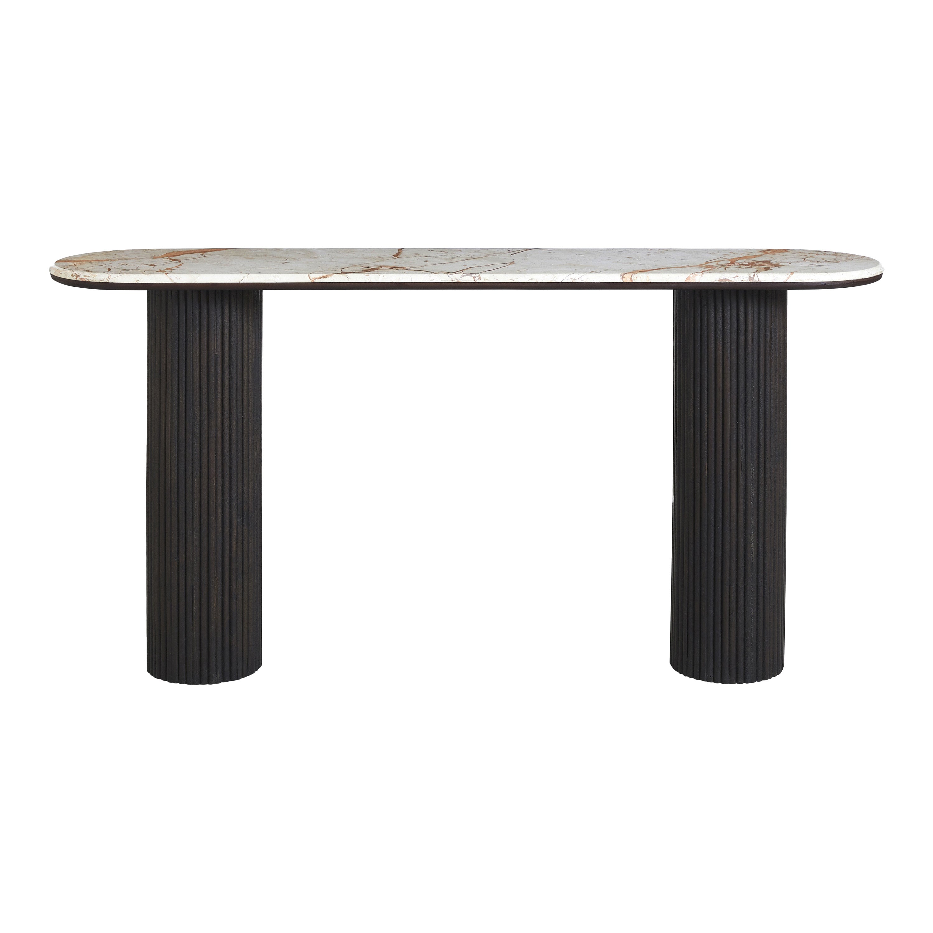 Alessio Breccia Marble Console Table FURNITURE - console table Renwil