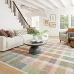 Chanan Farmhouse Plaid Machine Washable Rug RUGS - synthetic Dash & Albert