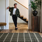 Nate Berkus Downing Plaid Wool Cozy Area Rug RUGS - wool Dash & Albert
