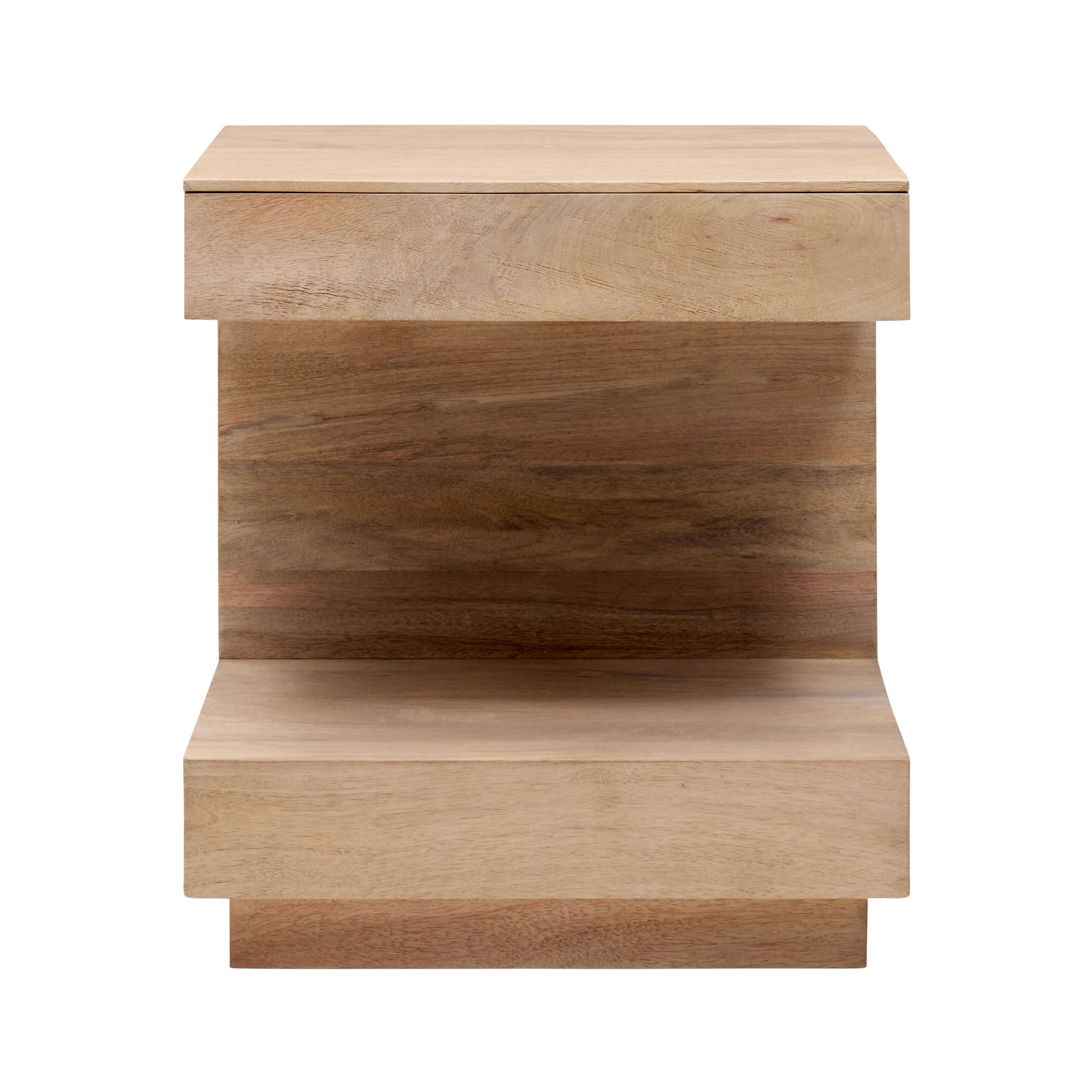 Coburn End Table FURNITURE - end table Surya Brown