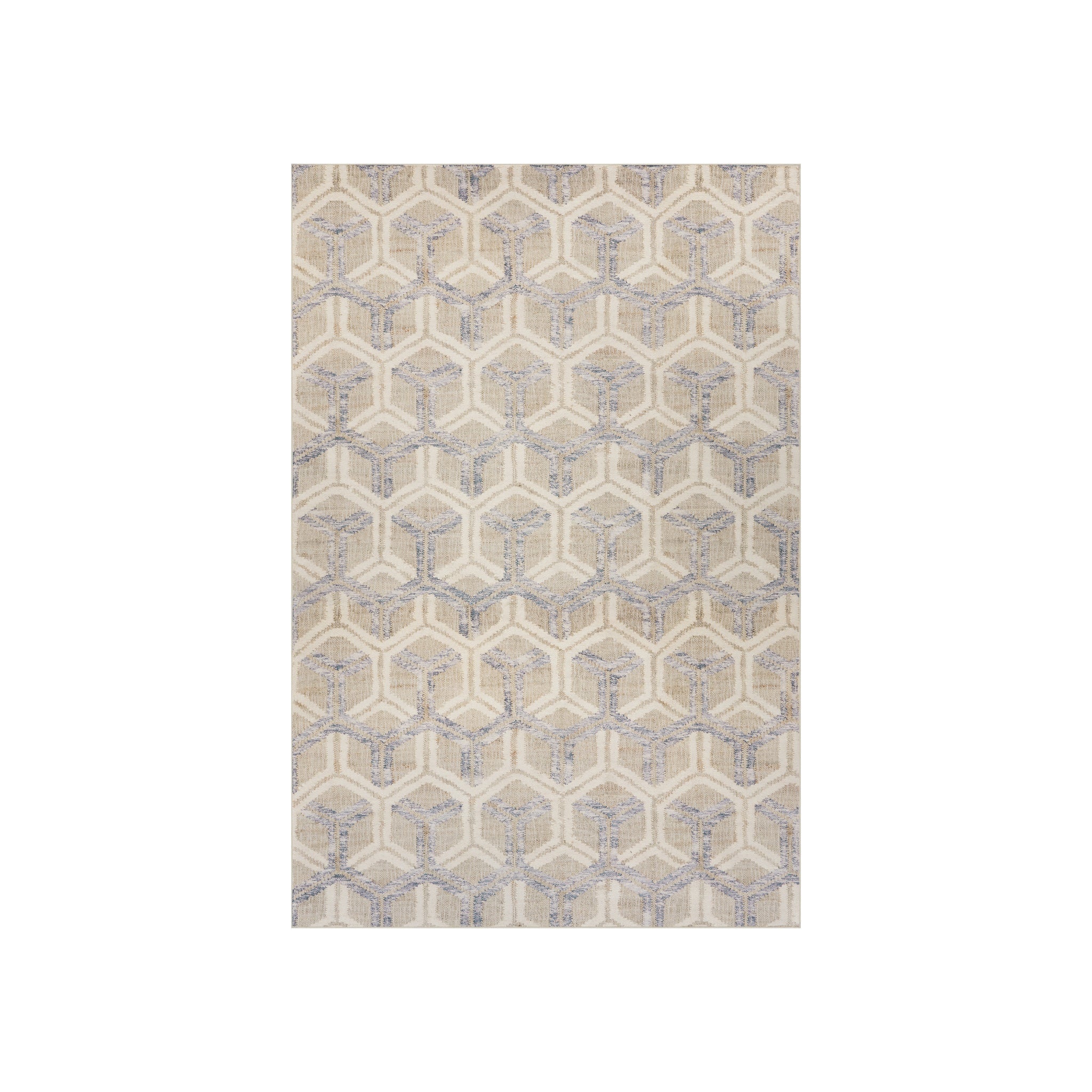 Tala Machine Washable Rug, Grey 2' x 3'