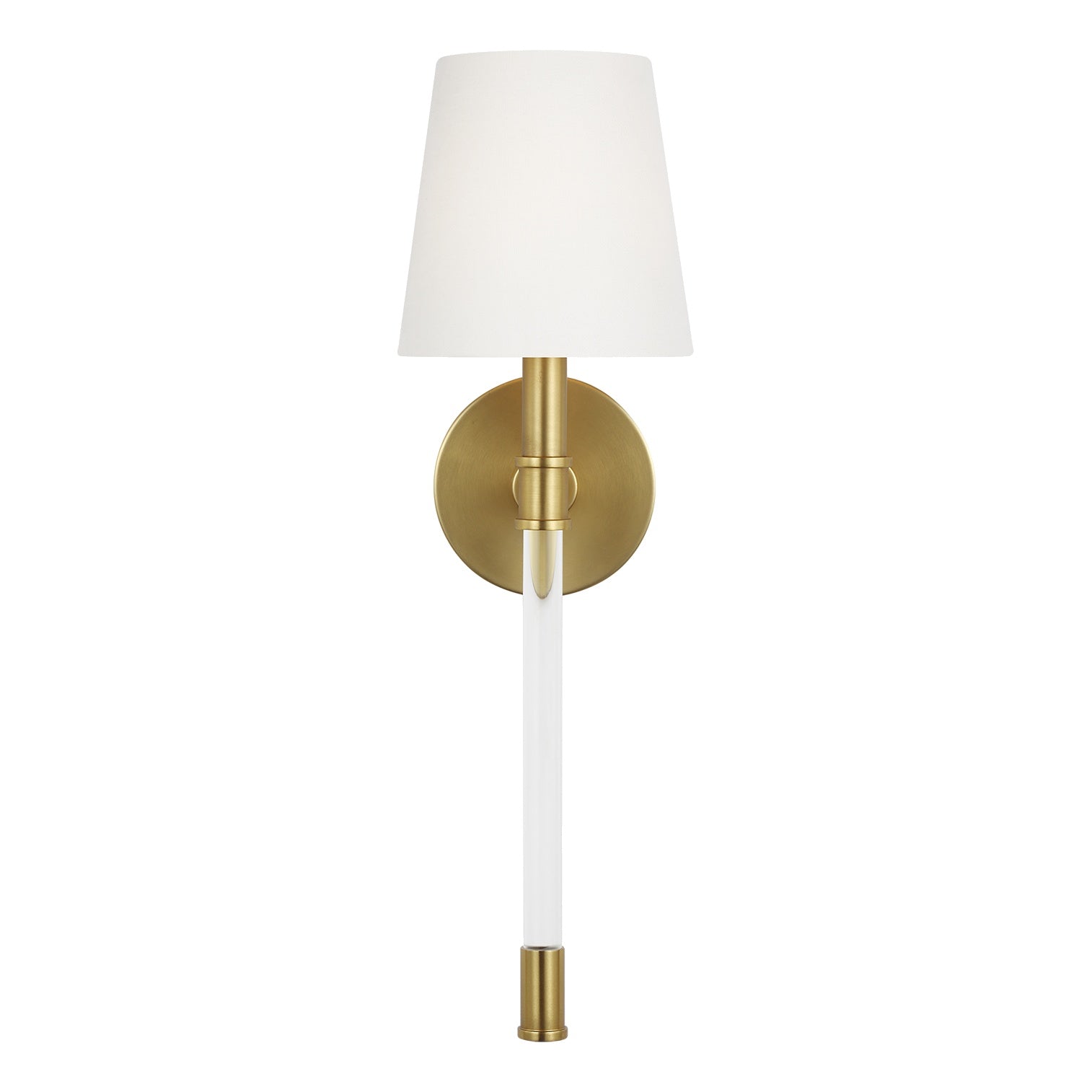 Hanover Sconce LIGHTING - sconce Visual Comfort - Studio Burnished Brass