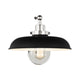 Midnight Black and Polished Nickel