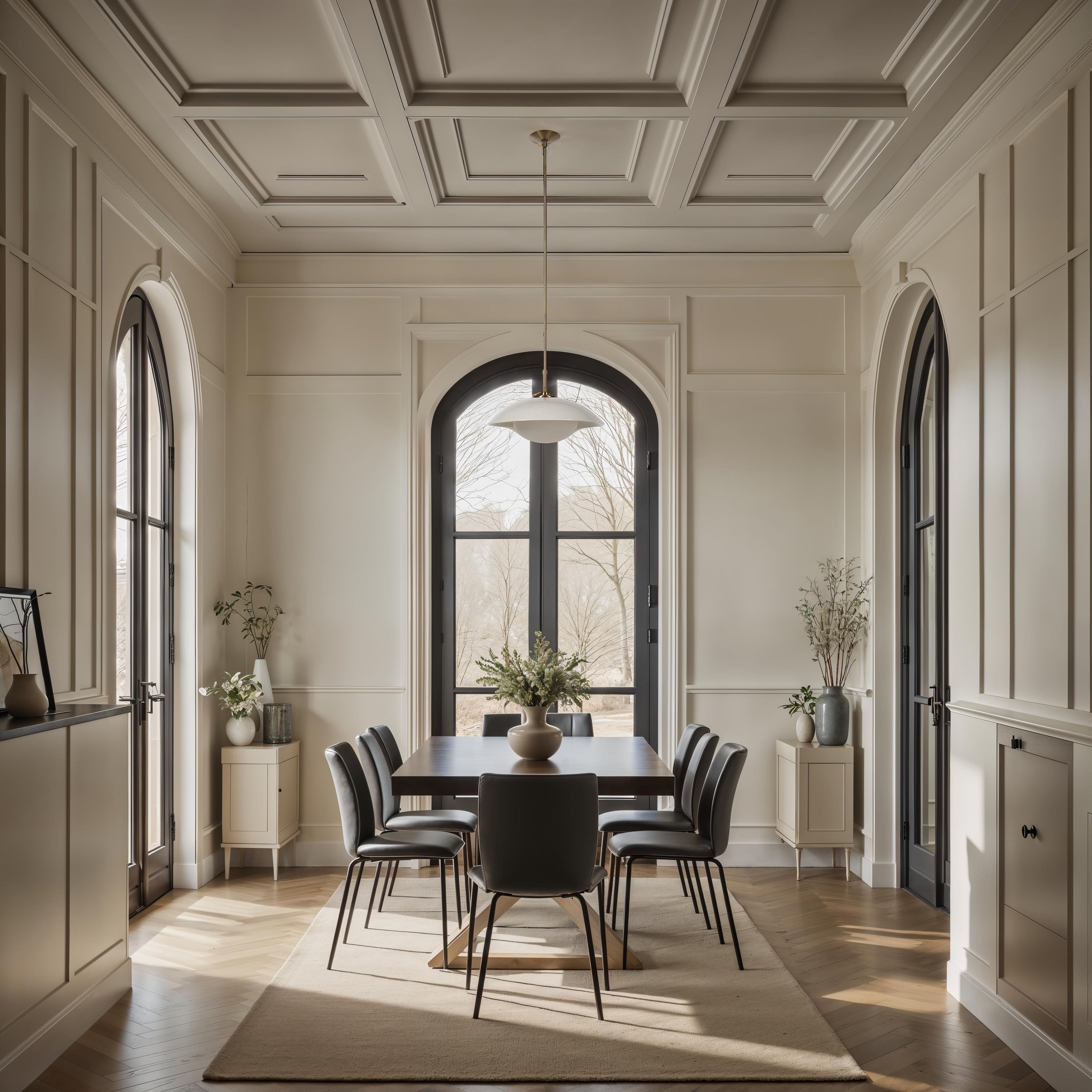 Abbey Pendant LIGHTING - ceiling fixture Renwil