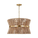 Thurlo Medium Hanging Shade LIGHTING - pendant Visual Comfort Satin Brass