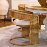 Hattie Rattan Dining Chair FURNITURE - dining chair Bramble
