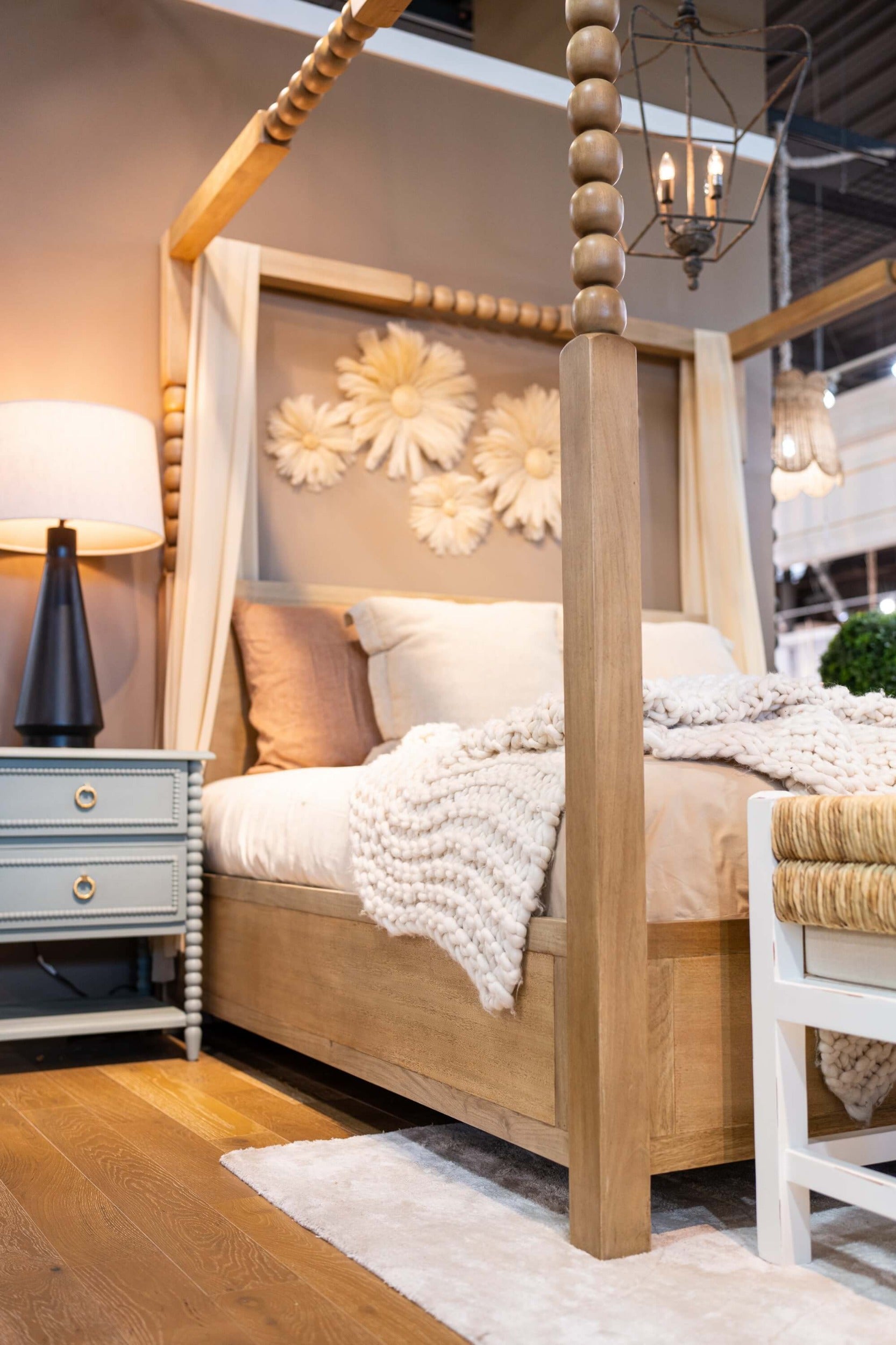 Cleo Poster Bed FURNITURE - bed Bramble