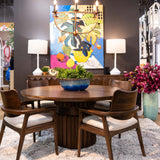 Cole Round Dining Table FURNITURE - dining table Bramble