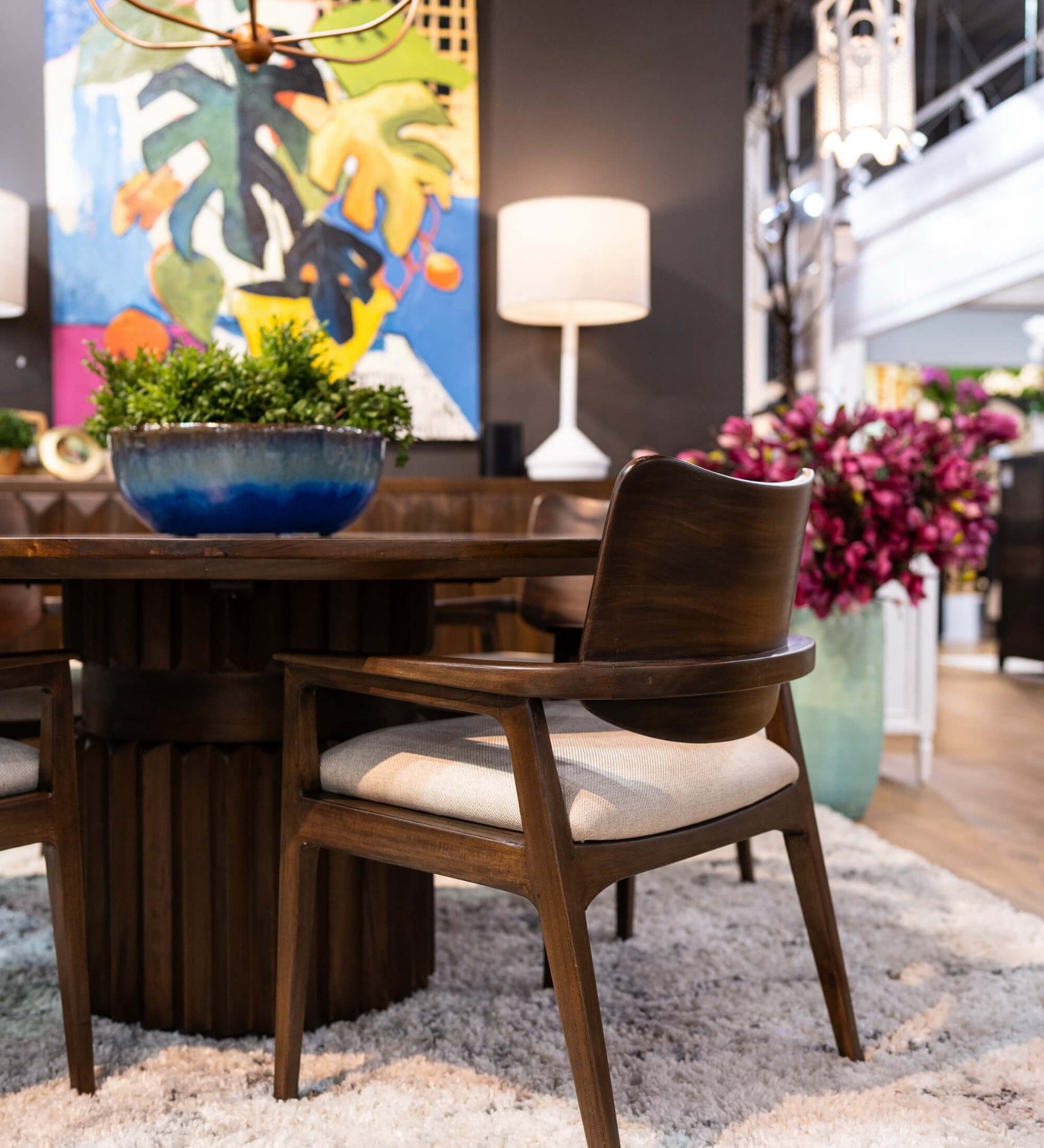 Cole Round Dining Table – view 2