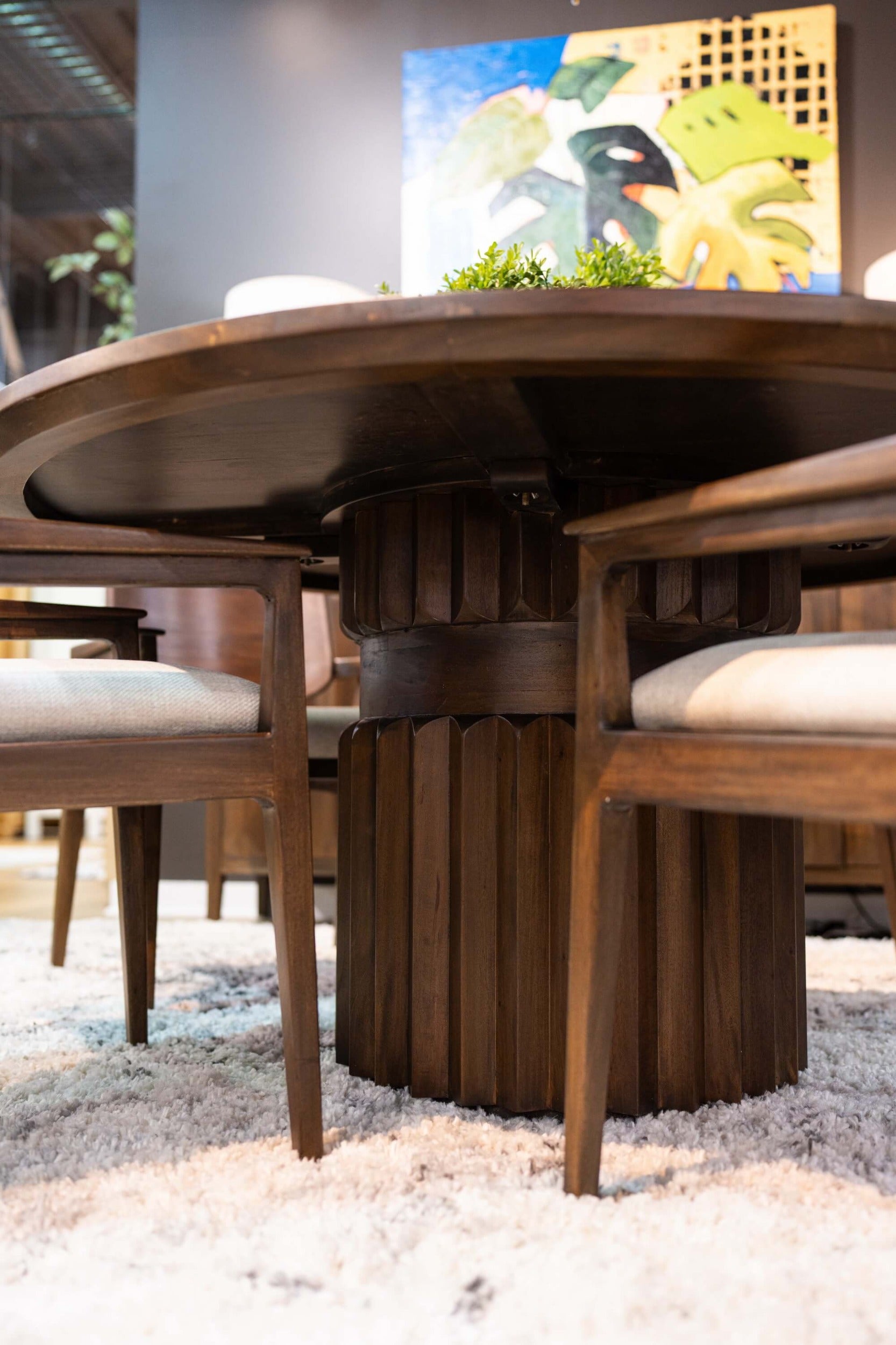 Cole Round Dining Table FURNITURE - dining table Bramble