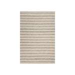 Venit Modern Striped Farmhouse Rug RUGS - wool Dash & Albert Beige 2' x 3'