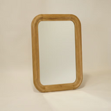 Parsons Reclaimed Wood Wall Mirror MIRRORS - wall mirror Hauer Market Natural