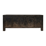 Bowie Weathered Black Sideboard 7 - FURNITURE - sideboard/cabinet Hauer Market Five Door