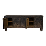 Bowie Weathered Black Sideboard 7 - FURNITURE - sideboard/cabinet Hauer Market