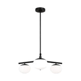 Lune Semi-Flush Mount LIGHTING - flush mount Visual Comfort Aged Iron