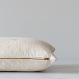 Cream Tussar Pillow Cover