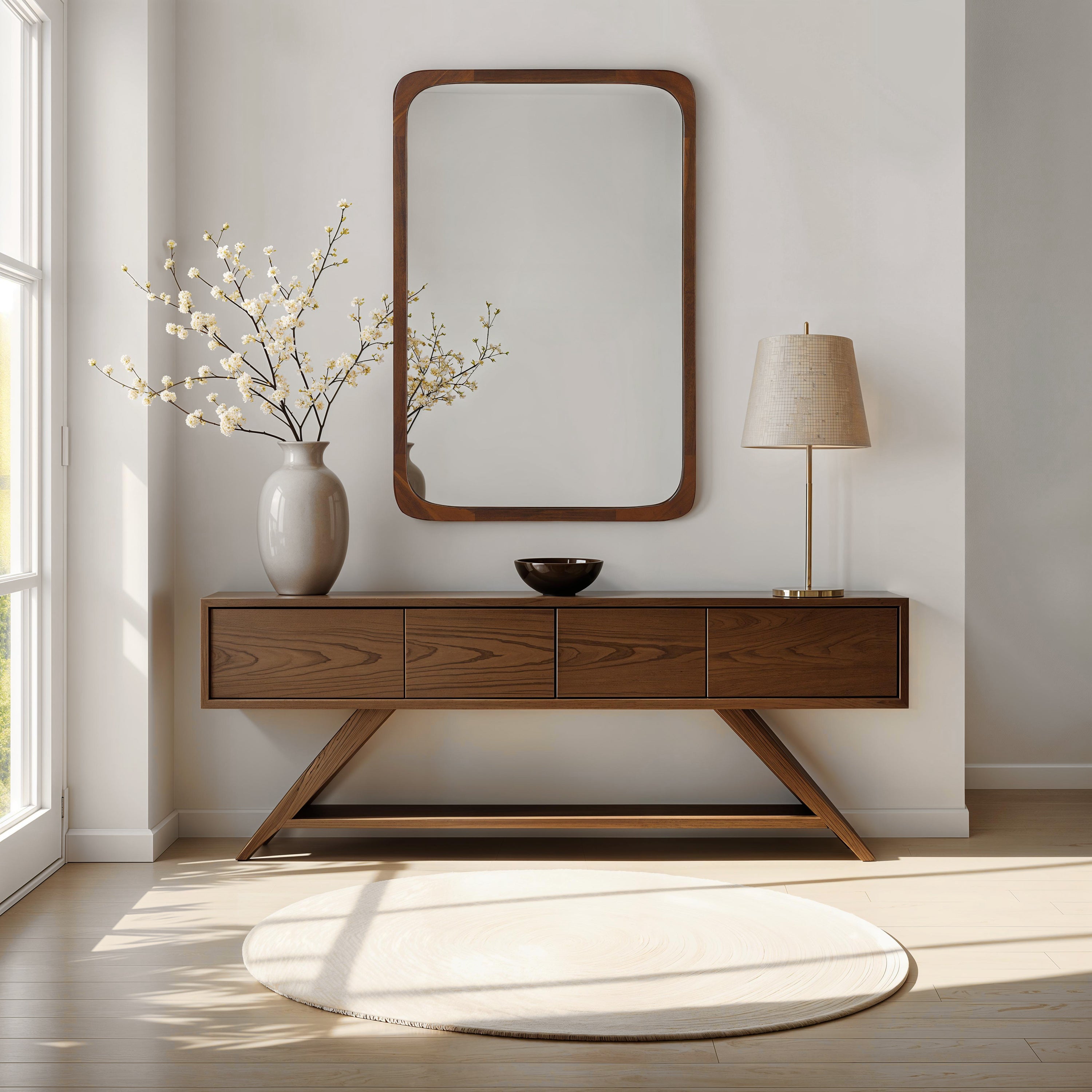 Tinsley Wall Mirror MIRROR - wall mirror Renwil