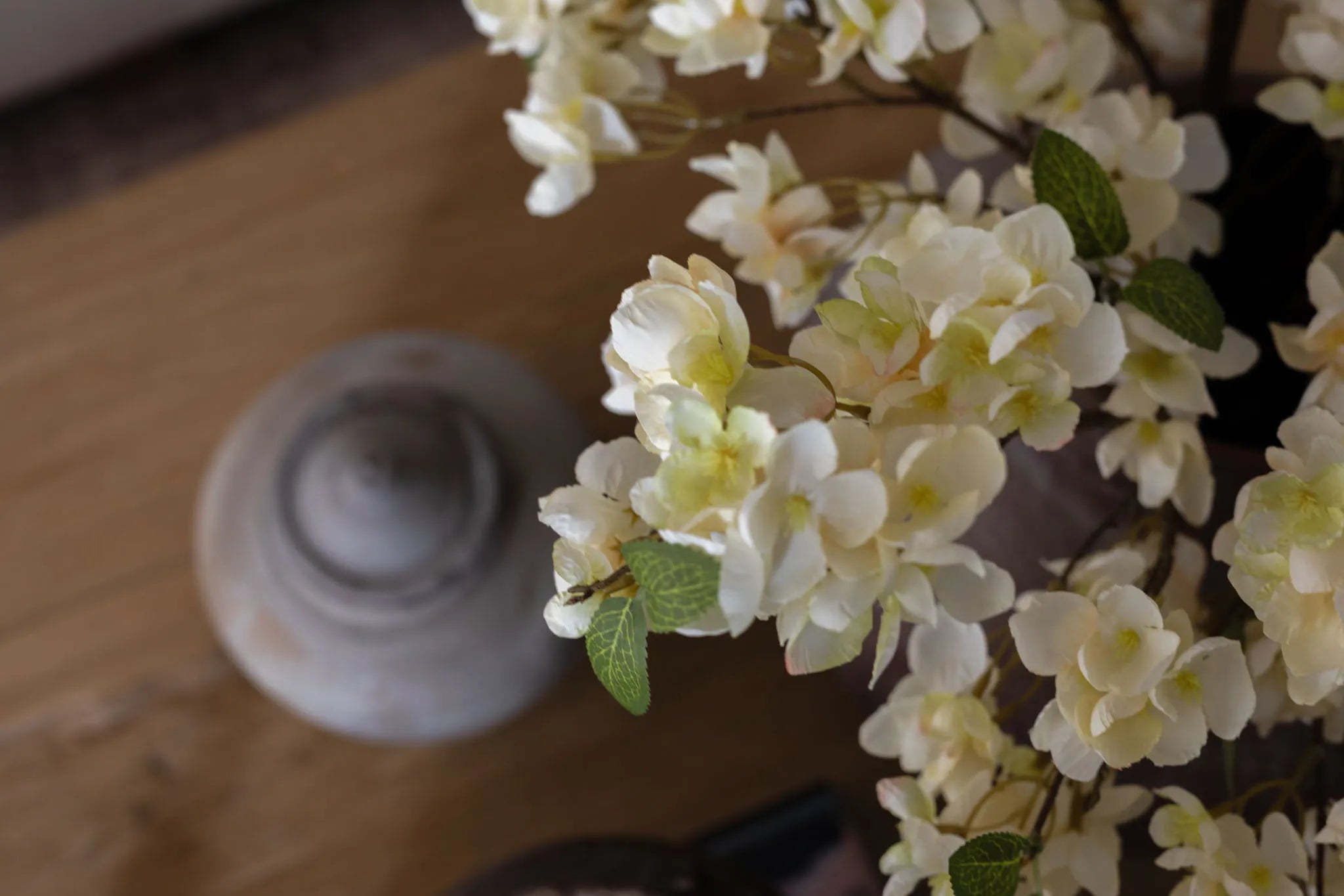 Faux Apricot Blossom Stem - Rug & Weave