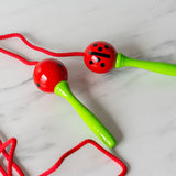 Ladybug Skipping Rope Media - Rug & Weave