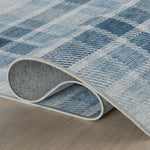 Andri Modern Plaid Machine Washable Rug RUGS - synthetic Dash & Albert