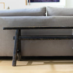 Alic Vintage Black Elm Wood Bench - Rug & Weave