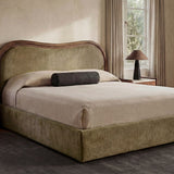 FLOOR MODEL - Viella Queen Bed - Warm Brown FURNITURE - floor model Moe's Furniture