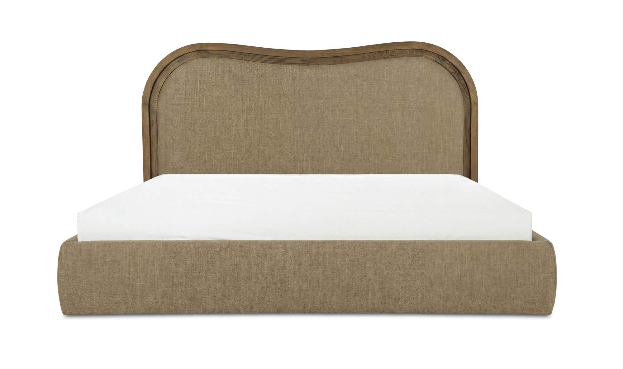 FLOOR MODEL - Viella Queen Bed - Warm Brown FURNITURE - floor model Moe's Furniture