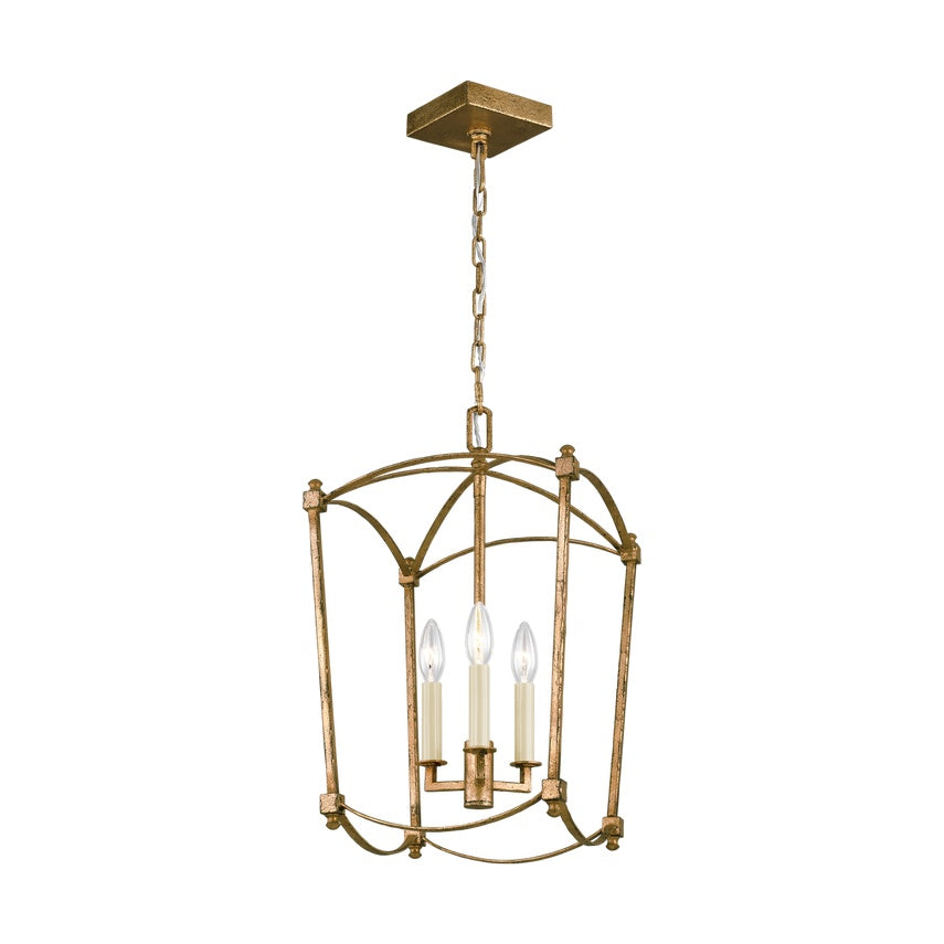 Thayer Mini-Lantern LIGHTING - pendant Visual Comfort Antique Gild