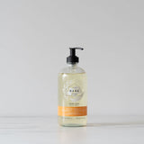 Blood Orange, Bergamot & Sandalwood Hand Soap In Glass Bottle - Rug & Weave