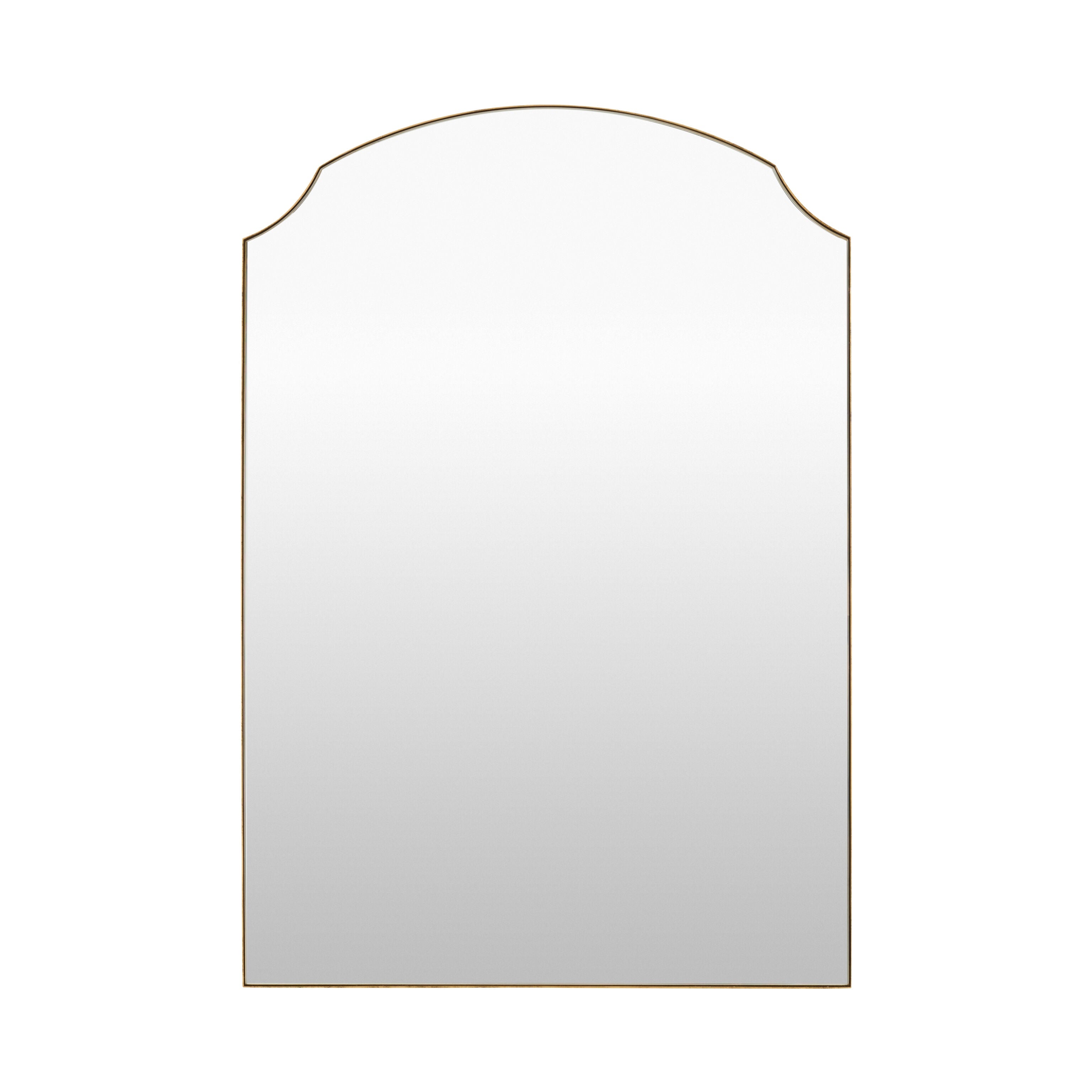 Landon Accent Mirror MIRROR - Accent Mirror Surya Antique Gold 24"W x 35"H