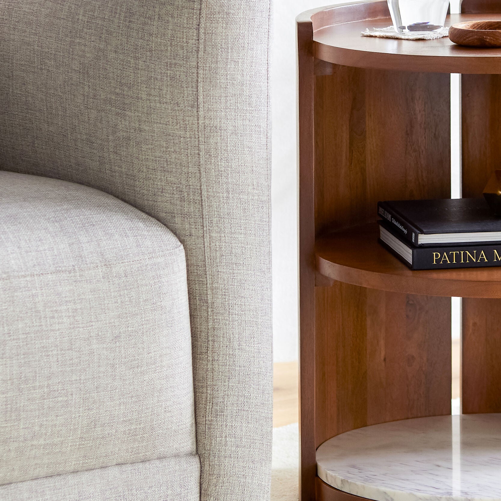 Gerald End Table FURNITURE - end table Surya