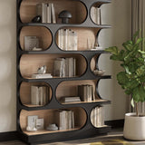 Vincent Crescent Bookcase FURNITURE - bookcase Bramble