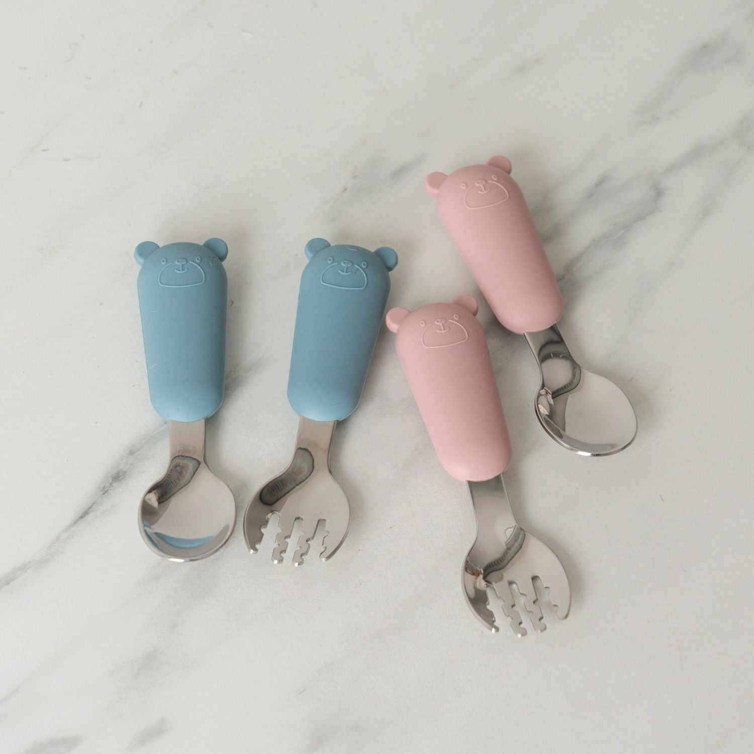 Silicone Bear Utensil Set