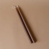 Classic 12" Taper Candles candle set Old Country Design (ShopZio) Nougat