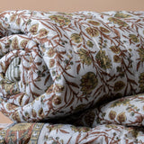 Block Print Wildflower Quilt