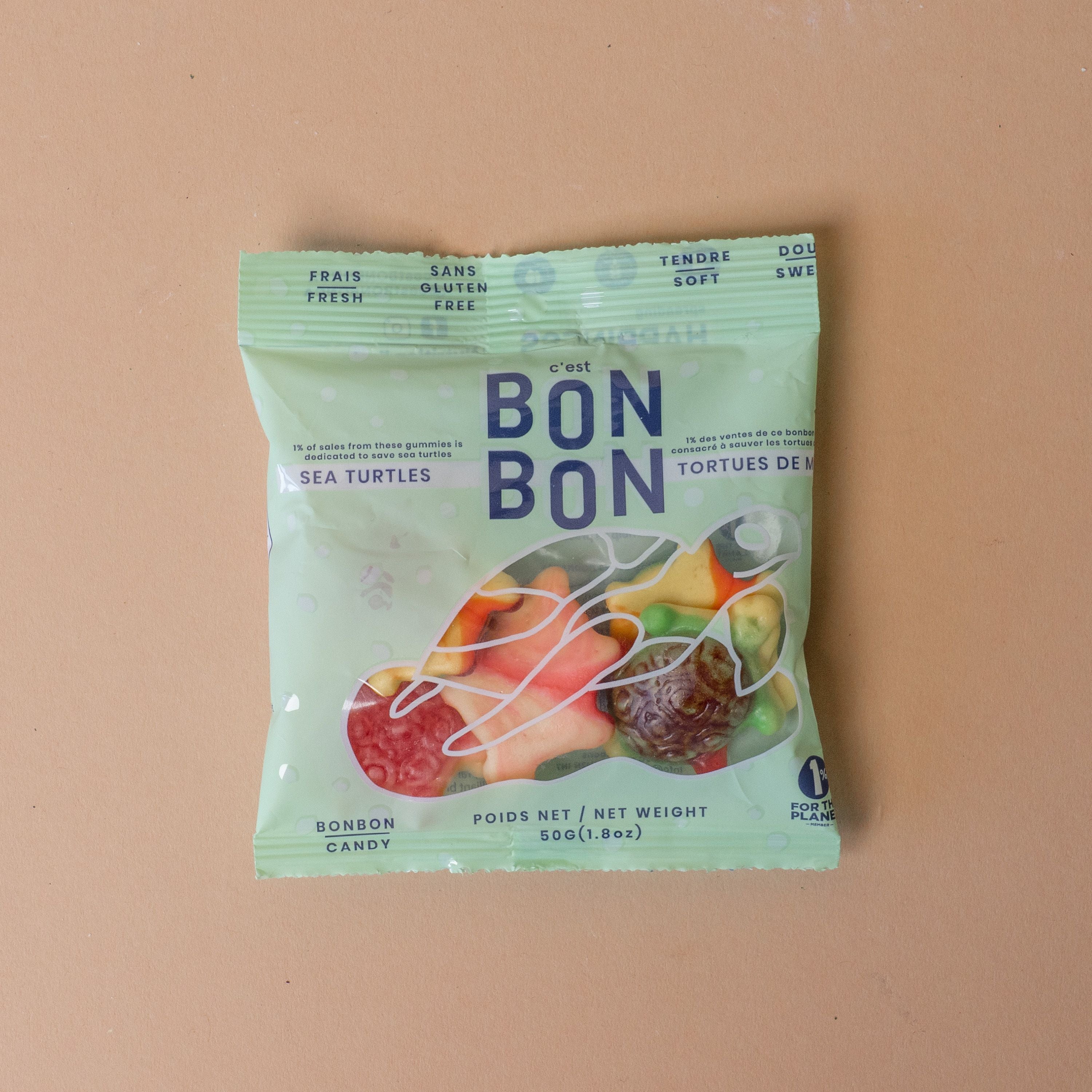 Mini Bon Bon Gummy Candies candy La boite a bonbons (Faire) Sea Turtles