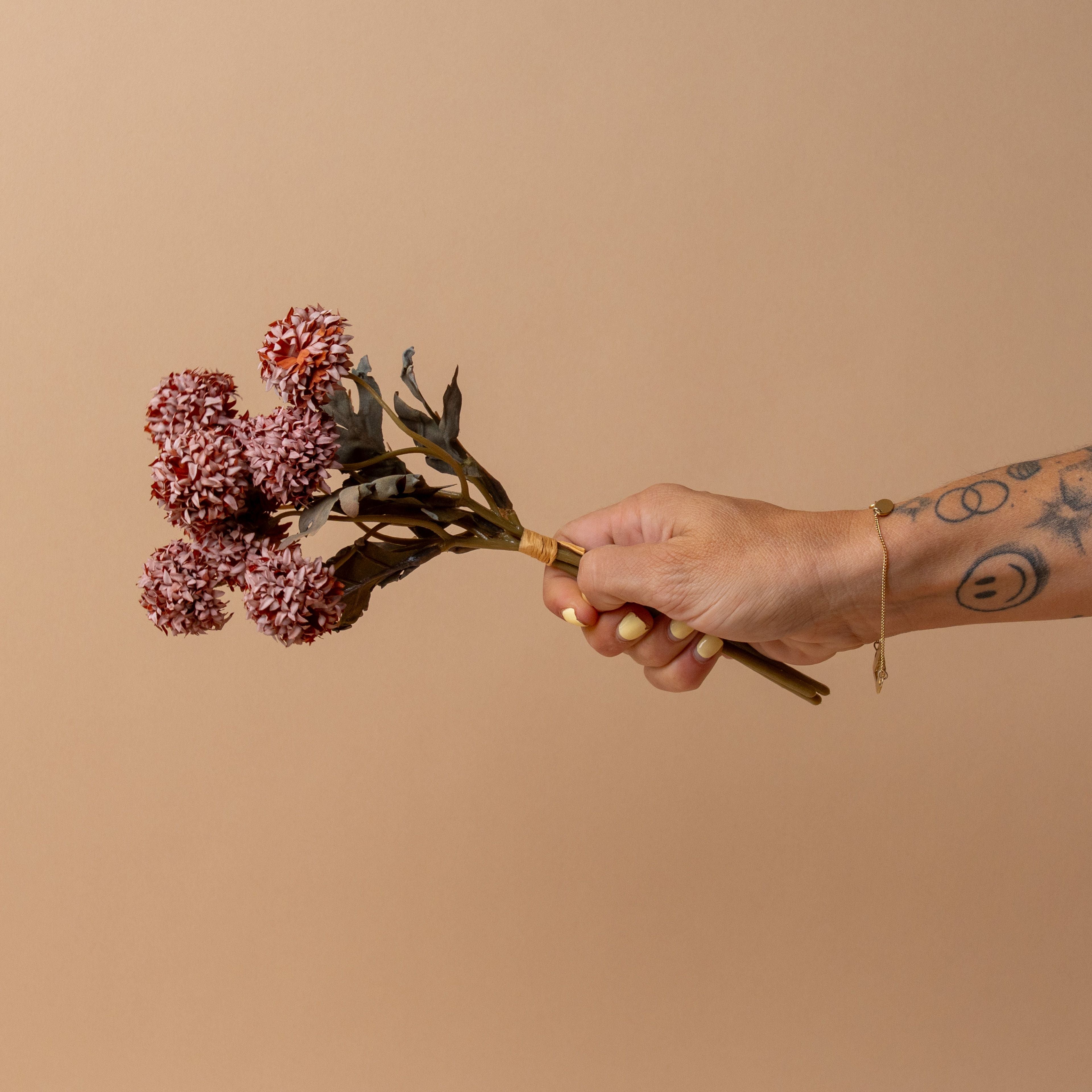 Faux Mauve Morandi Bunch