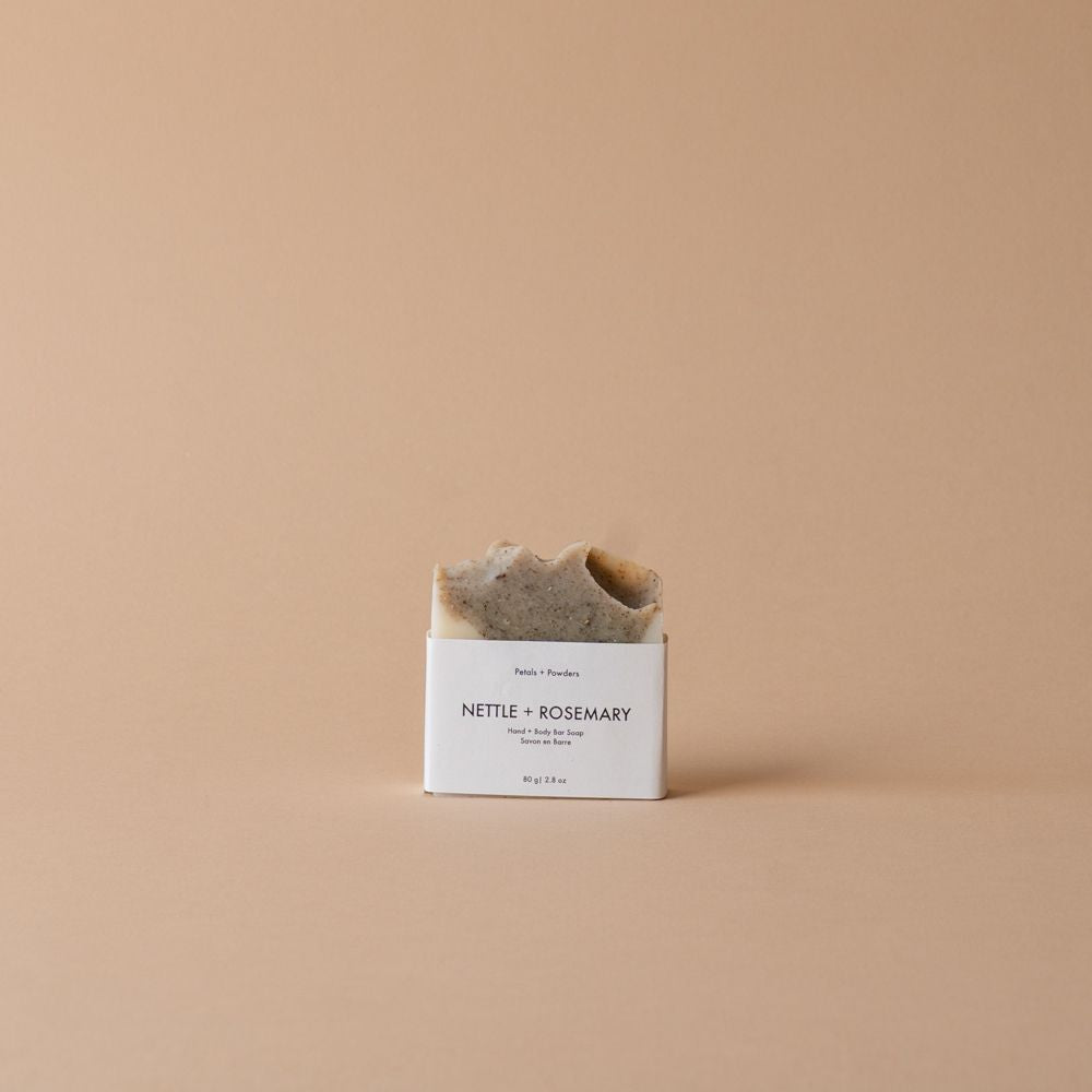 Bar Soap by Petals + Powders, Nettle / Rosemary