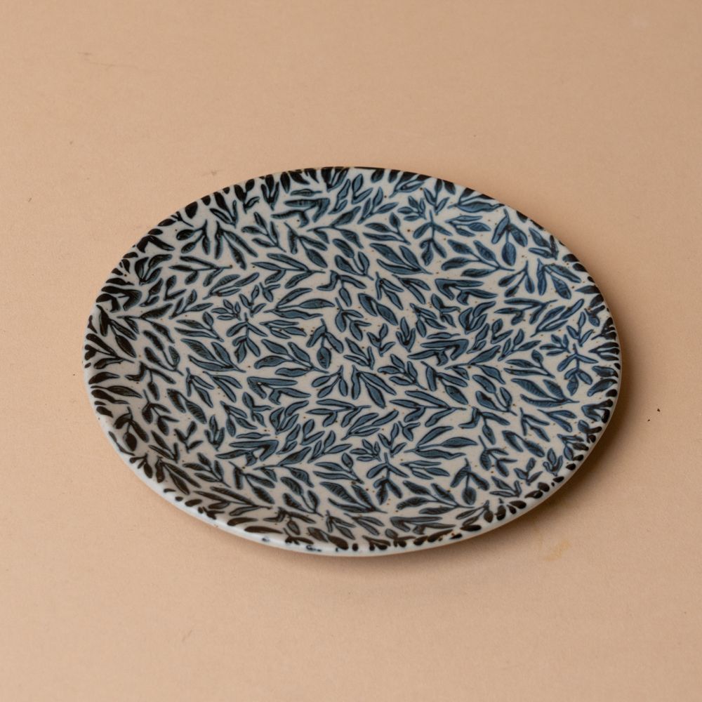 Stoneware Myrtle Appetizer Plate plate DANICA (Faire)