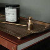 Hammered Metal Tray