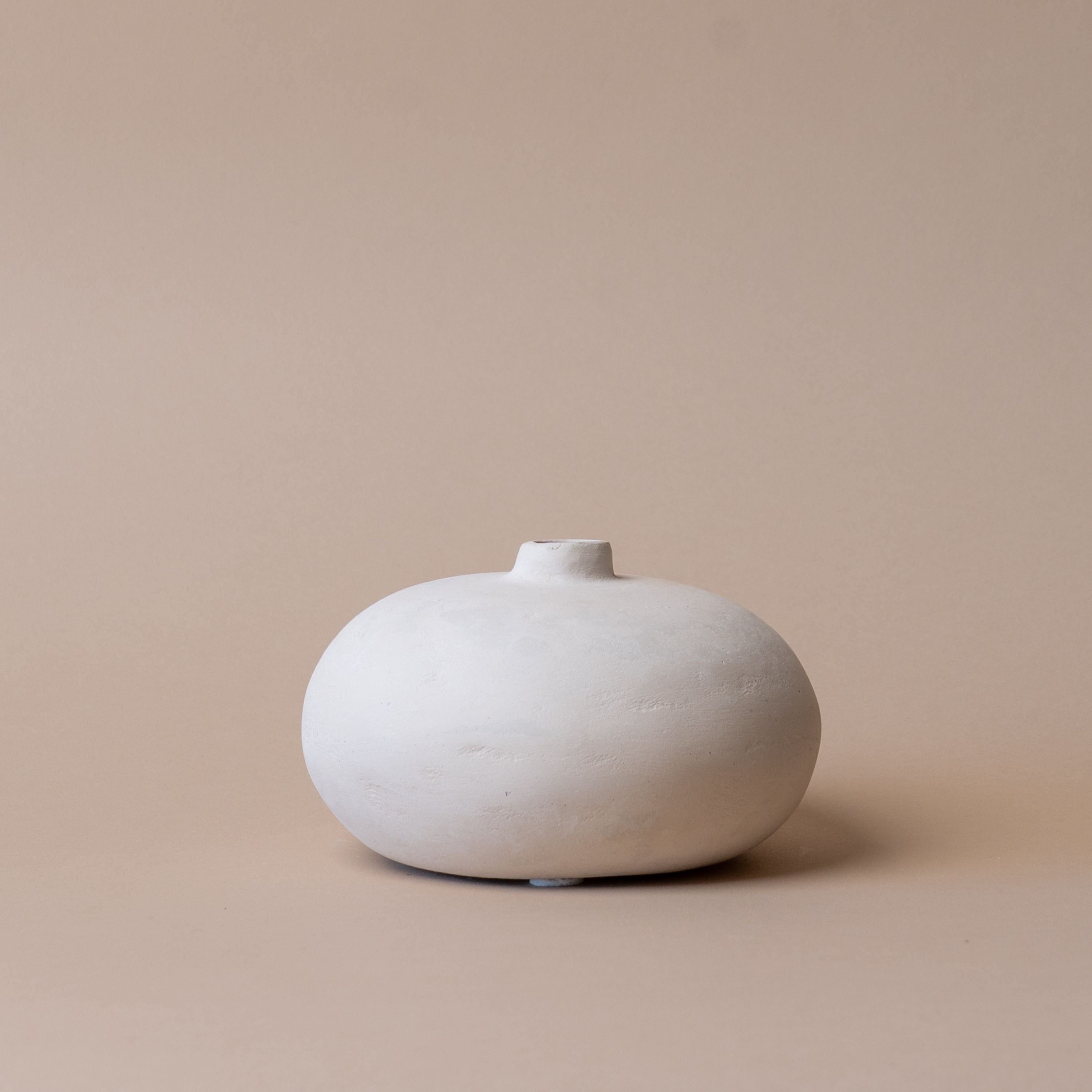 Rounded Paper Mache Vase