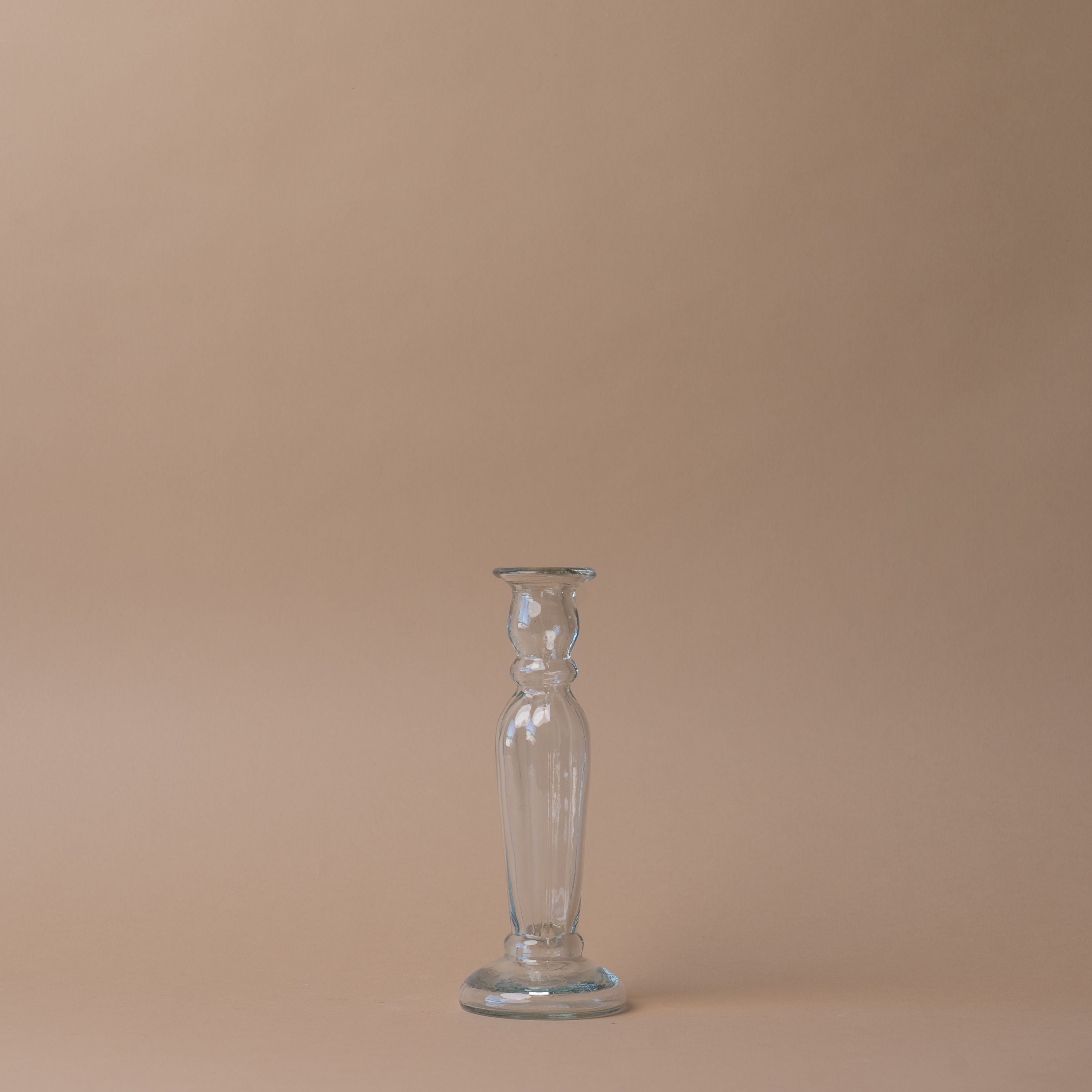 Handblown Glass Candle Holder candle holder Indaba Large